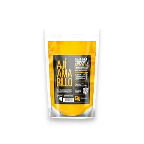 Pasta Base De Ají Amarillo Sin Picante 1kg