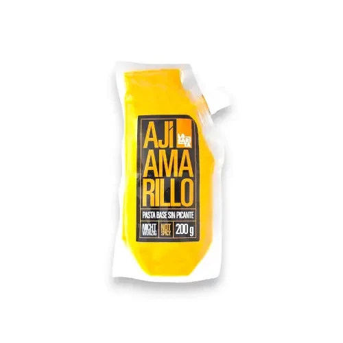 Pasta Base De Ají Amarillo Sin Picante 200g